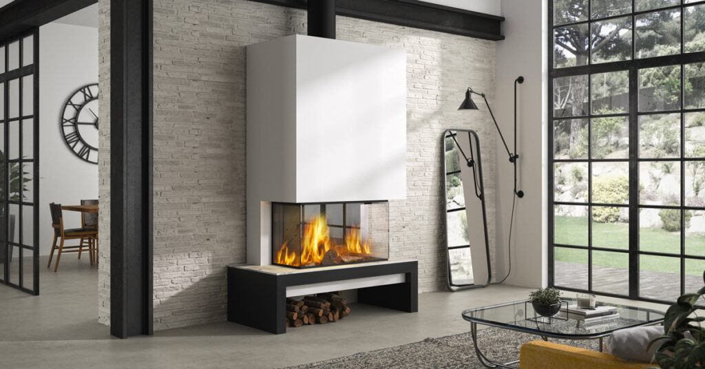 Cheminée contemporaine Cylien