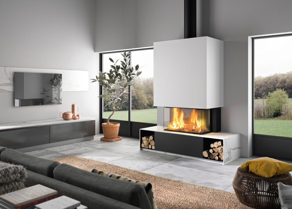 Cheminée contemporaine Fauvel