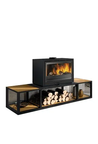 Poêle à bois Godin Marli 3